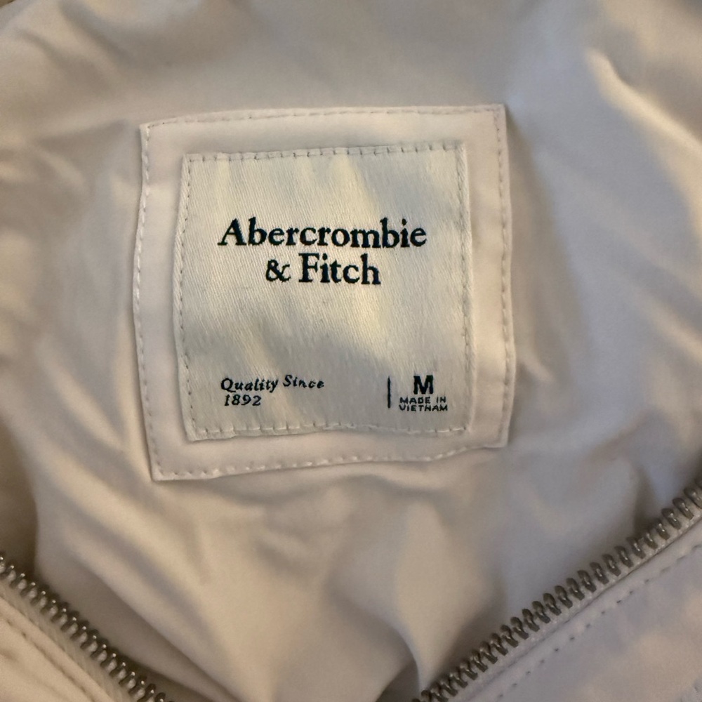 Abercrombie Hooded Sherpa Jacket Size Medium - Picture 3 of 3